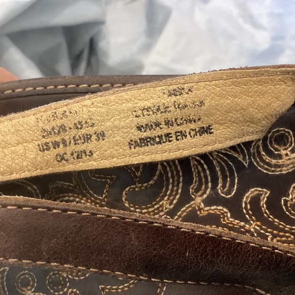 OluKai Paniolo Women’s US 9 EU 39 Brown Leather Flip Flops Beach Sandals Shoes - Picture 3 of 11